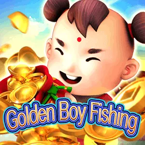 Golden boy fishing